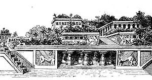 Babylons trädgårdar, tolkning från 1900-talet  
