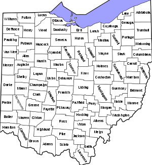 Counties van Ohio  