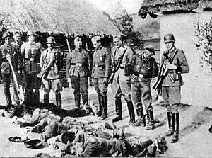 Agricultores poloneses mortos por Einsatzgruppen