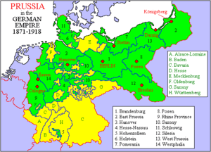 La Prussia nell'Impero tedesco 1871-1918