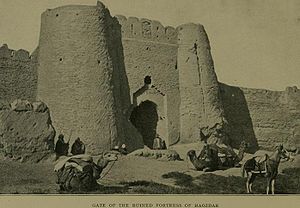 Portarna till Haozdar, i Sistan  