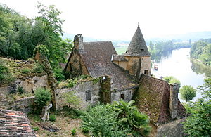 Een landelijk château in Frankrijk.