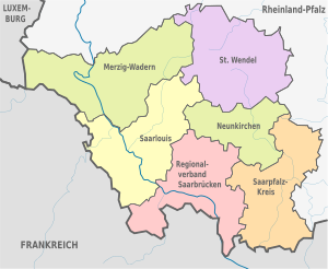 Distrikt i Saarland  