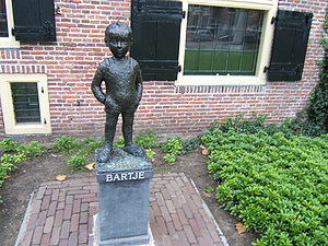 Bartjeのブロンズ像