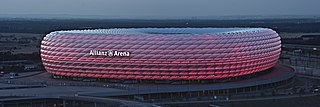 The Allianz Arena, home stadium of FC Bayern Munich