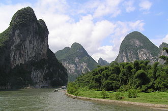 Tower karst landscape, Guilin (China)