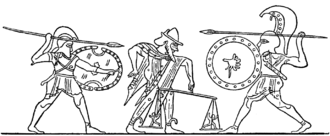 Kerostasy - Weighing of the Keres by Hermes (Lekythos from Capua)