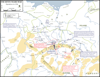 Military operations in Europe in 1756