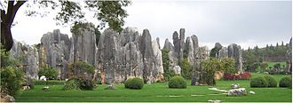 Pinnacle karst landscape, Shilin (China)