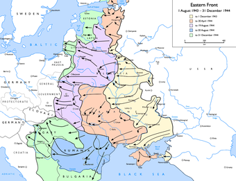 Østfronten i 1943 og 1944