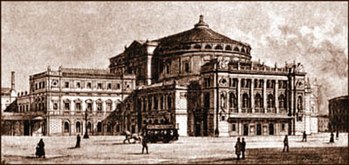 Teatr Maryjski w 1890 roku