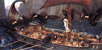 Ulysse et les sirènes de J. W. Waterhouse