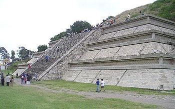 Den store pyramide i Cholula