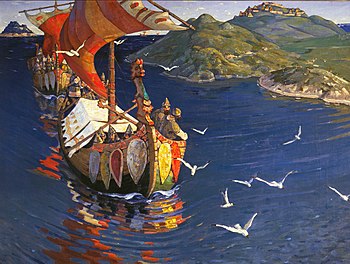 Vieraita ulkomailta , Nicholas Roerich (1899)