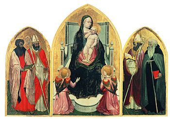 Altartavlan från San Giovenale .  