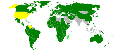 Parties à la Convention relative au statut des réfugiés : parties à la seule Convention de 1951 parties au seul protocole de 1967 parties aux deux non-membres