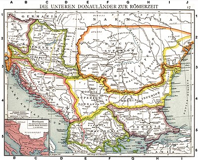 Southeastern Europe in Roman times