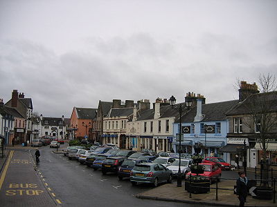 The Common Green, centrum Strathaven