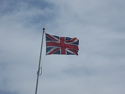 De nationale vlag van het Verenigd Koninkrijk  