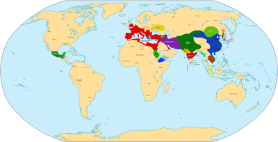 The global situation around the year 200 AD.