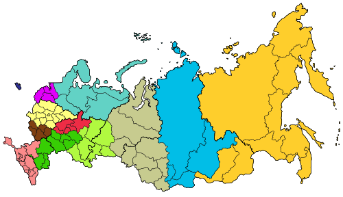 Regio's van de Russische Federatie  