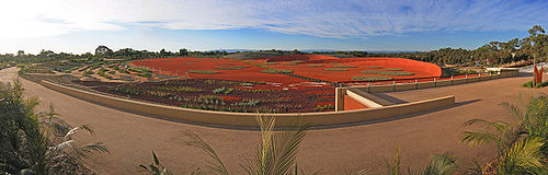 The Red Sand Garden, Australische tuin, Royal Botanic Gardens, Cranbourne  