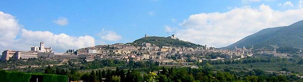 Assisi bir Dünya Mirası Alanıdır.