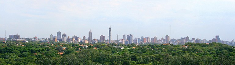 Panorama of Asunción