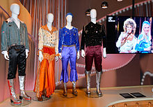 Copy of the "Waterloo costumes" in the ABBA Museum