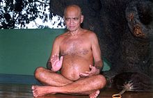 Een hedendaagse Digambara ("Skyclad") Jain monnik  
