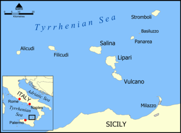 Mapa das ilhas