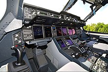 Cockpit of an A400M