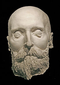 Alfred Nobels death mask