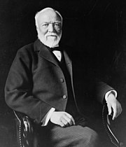 Skotlantilainen liikemies Andrew Carnegie teki Amerikasta "teräsimperiumin".  