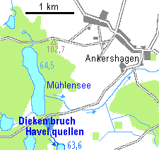 Havel spring near Ankershagen