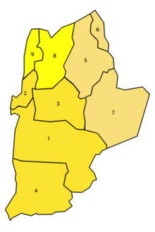 Antofagasta provincies en comunas