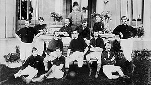 Team photo of Royal Arsenal in the season 1888/89