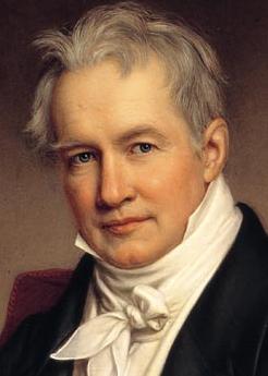 Alexander von Humboldt, Joseph Stielerin maalaus, 1843.  
