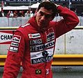 Ayrton Senna won zijn tweede titel met McLaren.  