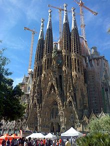 Sagrada Família w Barcelonie