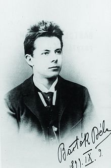 Bartók bei seinem Abitur