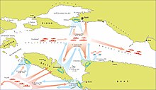 Battle in the Split Channel on 15 Nov. 1991