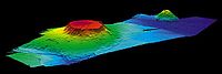 Der Bär Seamount, ein Guyot