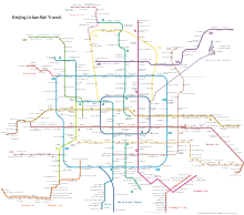 Beijing subway network