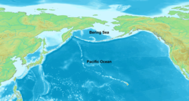 Берингово море и северная часть Тихого океана