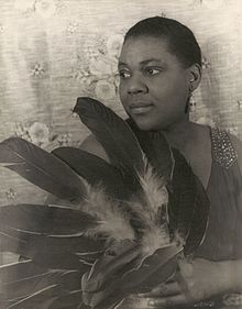 Wczesny muzyk bluesowy Bessie Smith