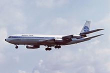 En Boeing 707-320B från Pan American World Airways 1979.  
