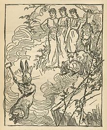Zajčje sanje iz knjige Stric Remus, njegove pesmi in pregovori: The Folk-Lore of the Old Plantation, 1881.