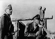 Walther von Seydlitz-Kurzbach (left) with Friedrich Paulus in Stalingrad, 1942