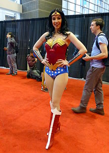 Cosplayer Wonder Woman